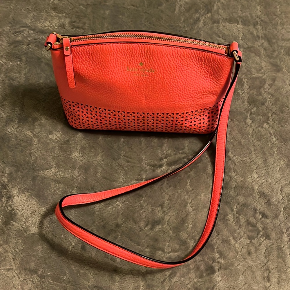 Kate Spade EUC Crossbody Bag with Eyelets